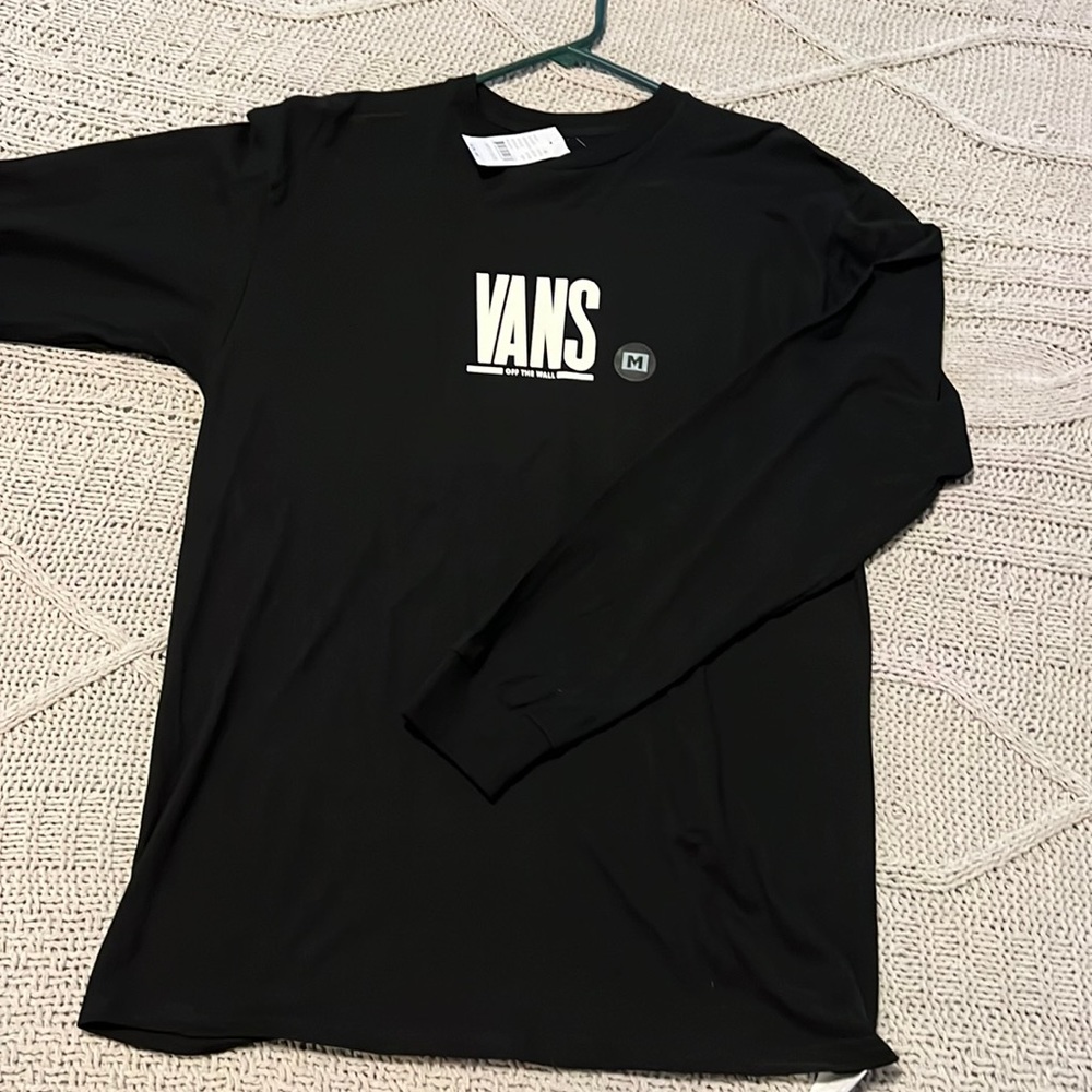 Men's Vans Long Sleeve Tee Classic Fit Size M